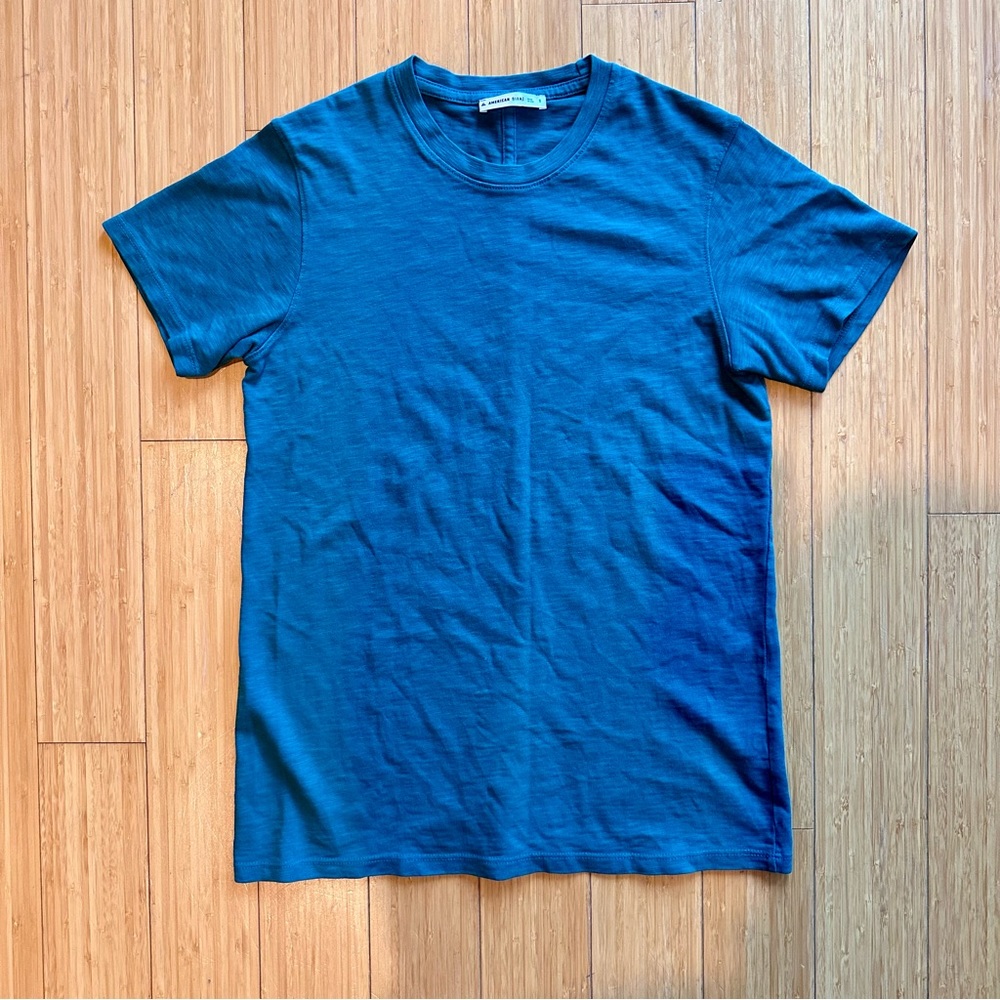 Men’s American Giant Small Green Supima Cotton Shirt